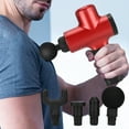 thumbnail image 4 of XYCCA Electric Massage Gun Muscle Stimulator Pain Fatigue Relief Body Relax Deep Tissue MassagerRed-082301, 4 of 5