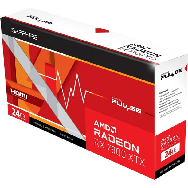 Sapphire Pulse Radeon RX 7900 XTX - Graphics card - Radeon RX 7900