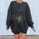thumbnail image 2 of Sudadera con estampado de cambio de cuello redondo de manga larga suelta con estampado de sol y luna divertido vintage para mujer Pompotops gfhjh10528, 2 of 7