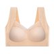 thumbnail image 1 of Ropa interior de seda de hielo de verano sin cortes para mujer, sujetador de espalda hermosa, antiflacidez, sujetador deportivo fino sin aro, estilo chaleco, 1 of 1