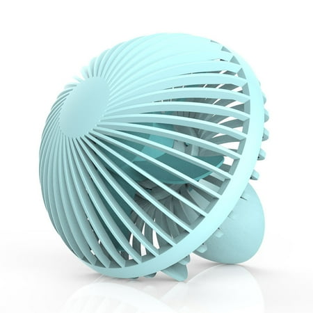 

GETHOME Mini Speed Adjustable Desktop Portable Electric Gift Mushroom Shape USB Fan Mute