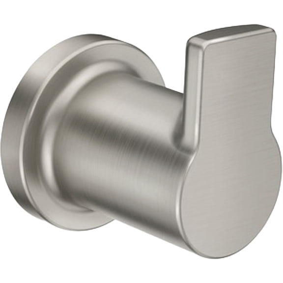 Moen Robe Hook Rinza - Brushed Nickel, Spot Resist - Silver