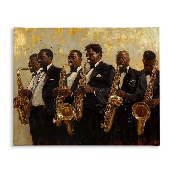 Golden Era Ensemble Canvas Wall Art, design by Marta Wiley