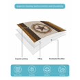 thumbnail image 5 of Quilts King Size Bedding Set, Brown Beige Western Lightweight Quilted Comforter, Vintage Texas Stars Country Wheats Soft Reversible Bedspread Coverlet with Pillow Covers for All Season, 96" x 106", 5 of 7