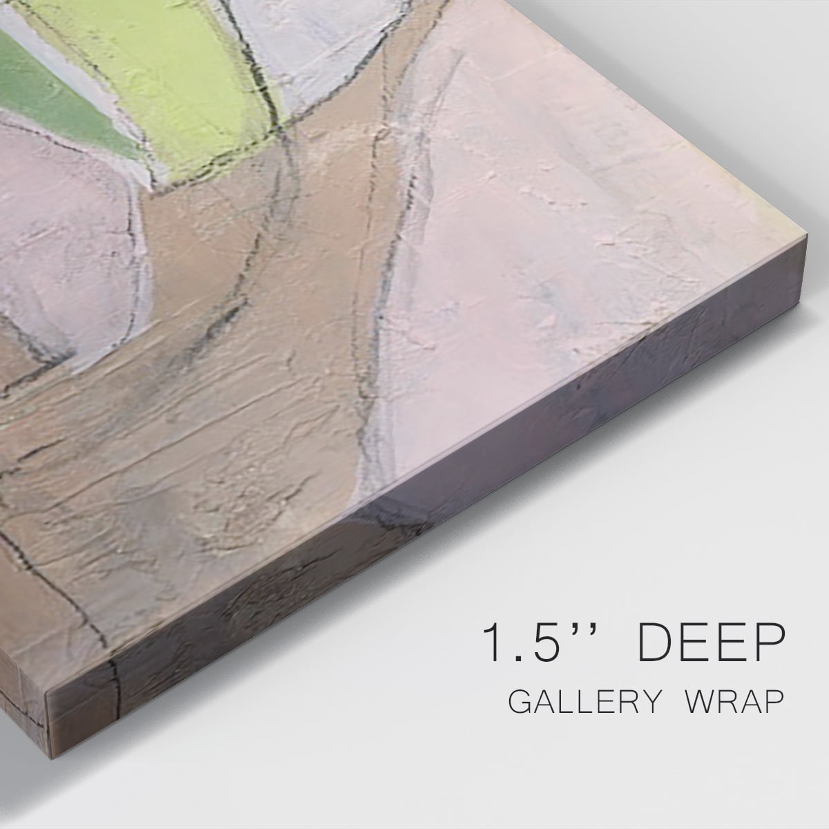 Many Layers I Premium Gallery Wrapped Canvas - Ready to Hang