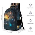 thumbnail image 2 of Hogwarts Legacy Backpacks Bookbag Casual Daypack Backpacks for Travel Camping Hiking, 2 of 8