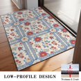 thumbnail image 3 of Pioneer Flower Floral Print Pattern Door Rugs,Washable Non Slip Door Mats Indoor,Decorative Door Mats,Entry Mat Indoor for Entrance,Bedroom,Kitchen,Bathroom,20"x32", 3 of 4