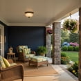 thumbnail image 2 of Hinkley Lighting - Two Light Flush Mount - Outdoor - Plantation - 2 Light, 2 of 7