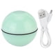 thumbnail image 1 of ABS USB carga inteligente LED luz brillante mascota gato jugando juguetes de bola rodante automáticos (verde), 1 of 5