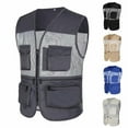 thumbnail image 3 of CENL Mens Outdoor Fishing Sleeveless Mesh Waistcoat Multi Pockets Photography Vest, 3 of 9