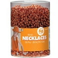 thumbnail image 3 of 395801. 05 Bead Necklaces, Orange - Pack of 200, 3 of 4