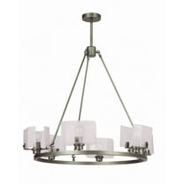 Craftmade Lighting - Trouvaille - Six Light Chandelier-Polished Nickel Finish