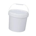 thumbnail image 4 of Cubo de almacenamiento de latas de pintura Contenedor de almacenamiento de cubo de pintura portátil con asa cómoda para la organización del garaje y 8 litros, 4 of 8