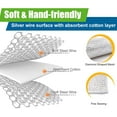 thumbnail image 2 of 12 Pack Steel Wire Cleaning Cloths, Triple-Layer Wire Dishwashing Rag, Durable Non Scratch Dish Rags for Washing Dishes, Multipurpose Kitchen Dishcloth, 2 of 5