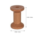 thumbnail image 2 of Pawsdot 20Pcs Wood Thread Holders with Rustic Charm for Sewing Yarn Embroidery and Ribbon Use, 2 of 6