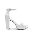 thumbnail image 2 of Sandalias de Mujer DREAM PAIRS DWUMHS2508 Tacones Blancos, 2 of 7