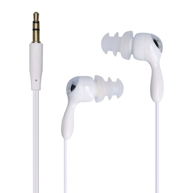Casque Étanche IP68 à Cordon Court, Écouteurs à Cordon Court pour la Natation et les Activités sous-Marines, Écouteurs Intra-Auriculaires à Réduction de Bruit à Conduction Osseuse pour le Surf et la Course