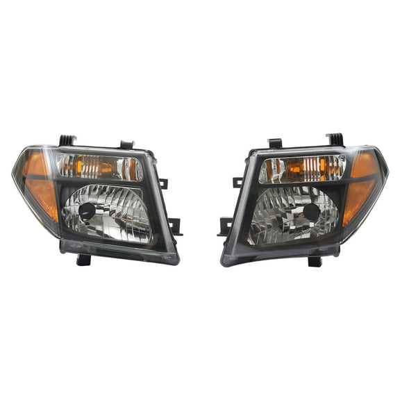 Headlights Lamps Assembly For 2005-2007 Nissan Pathfinder Driver Passenger Side