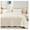 Soft White, variant on 3-Piece 100% Cotton Oversized Bedspread Lightweight Quilt Coverlet Embroidery Farmhouse Bedding Set (TK White, King (118"x106"))