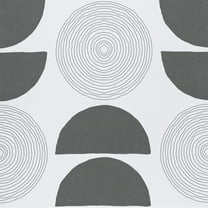 Abyssaly Peel and Stick Wallpaper 17.3 in × 118.1 in Modern Wall Paper Beige and Black Geometric Self-Adhesive Removable Wallpaper for Home Decor