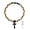 d, variant on Three-Braid Rope Baseball Tornado Cross Necklace,Silicone Cross Pendant, Sports Braided Tornado Baseball Necklace Gifts for Men, 18 Inches