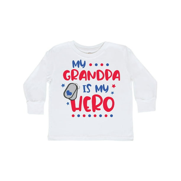 Download Inktastic Memorial Day My Grandpa Is My Hero Toddler Long Sleeve T Shirt Unisex Walmart Com Walmart Com