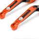 thumbnail image 3 of 2pcs Motorcycle Brake Clutch Levers Adjustable CNC Aluminium Alloy Replacement for YAMAHA XJ6 DIVERSION 2009‑2015Gray, 3 of 3