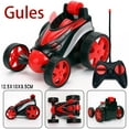 thumbnail image 1 of LSLJS Electric Luminous Remote Control Dump Truck Stunt Car Toy Rolling Stunt Double-Sided Car, 1 of 9