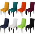 thumbnail image 2 of 28 colores a elegir, funda de silla de tamaño Universal, funda protectora de asiento de gran elasticidad barata, fundas de silla para sala de estar de Hotel Deng Xun unisex, 2 of 2