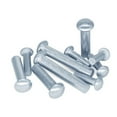 thumbnail image 5 of 500g Galvanized Half Round Head Solid Iron Rivets 8x50mm (about 18 pieces)., 5 of 5