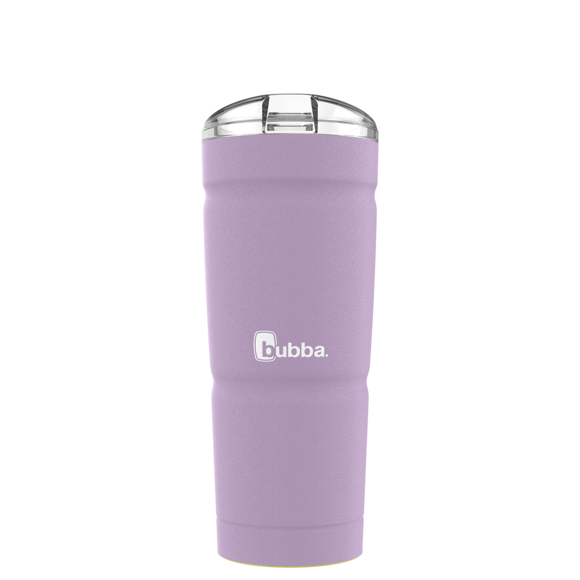 bubba Envy S Tumbler, Insulated Stainless Steel Water Bottle with Straw Lid, Lavender Frost, 24 oz (709 ml)