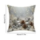 thumbnail image 2 of Decoraciones navideñas, adornos navideños, funda de almohada navideña de 45x45 cm (18x18 pulgadas), funda de cojín con diseño de muñeco de nieve invernal, funda de almohada decorativa para sofá cama,, 2 of 5