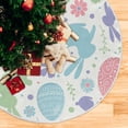 thumbnail image 5 of FMSHPON Easter Xmas Christmas Tree Skirt Stand Mat for Holiday Party Decoration Indoor Outdoor 36 inches, 5 of 6