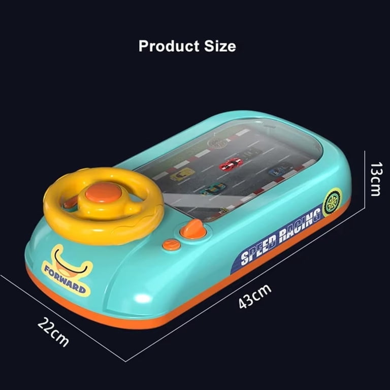 Racing Adventure Car Steering Wheel Toy for Kids, France