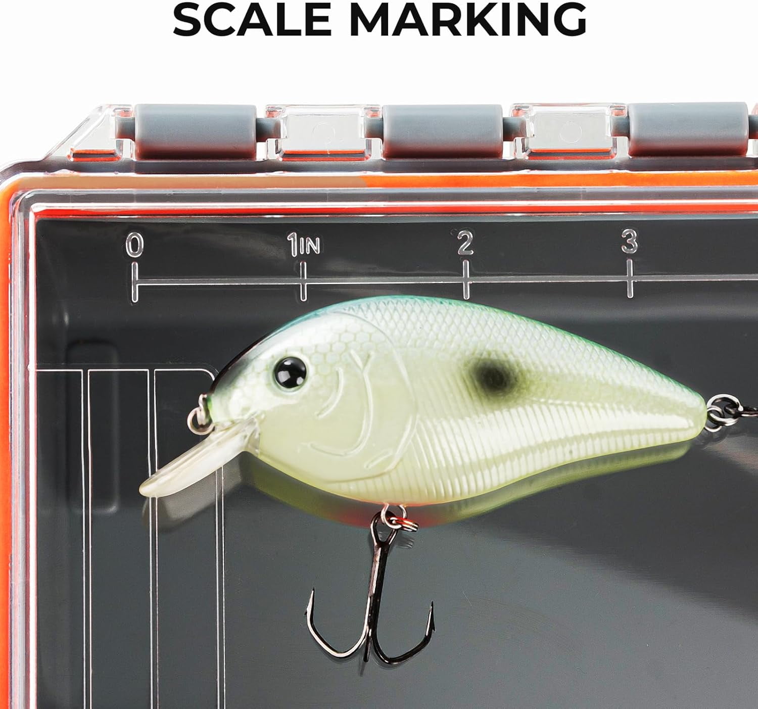 KastKing Waterproof Tackle Box, Fishing Tackle Box Organizer With Exterior Stickers-HyperSeal 3700*2 Deep Tackle Trays,