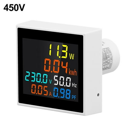 

GYZEE 6 In1 Mini Electronic Watt-Hour Meter Voltage Current Power Display Frequency