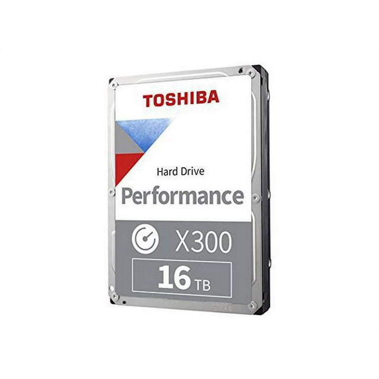 Toshiba Adds 16TB Capacity to N300 and X300 Hard Drive Series