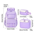 thumbnail image 4 of 2026 New Large Capacity Backpack Bags Sports Travel Backpack College Bag with Pendant for Travel, Hiking, Gym, Daily, D, 4 of 7