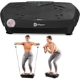 thumbnail image 1 of Lifepro HexaPlate Vibration Plate Exercise Machine with Magnetic Acupoints – Full Body Vibrating Platform for Weight Loss, Recovery & Toning – Quiet Vibration Plate Machine for Home Fitness - Black, 1 of 9