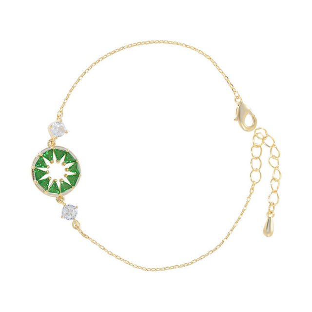 stanreset Femmes Ouvert Bracelet Réglable Main Géométrique Bracelet Filles Bijoux pour Sortir Ensemble Anniversaire Cadeau Bijoux Or