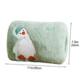 Rechargeable Electric Hot Water Bag Plush Winter Hand Warmer Portable