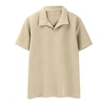 thumbnail image 4 of IhhxPro Men's Performance Collared Shirt Quick Dry Short Sleeve Breathable Work Golf Casual Slim Fit Stretch Cotton Summer S-3XL, 4 of 5