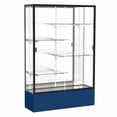 thumbnail image 3 of Waddell 374WB-SN-OR Spirit 48 x 72 x 16 in. Orange Base Floor Display Case with 4 ft. Length, White Back - Satin, 3 of 7