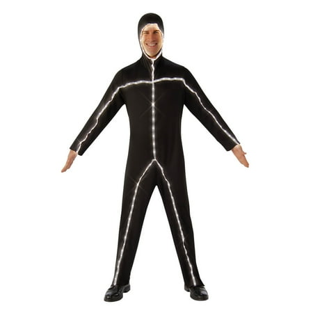 Light Up Stick Man Adult Costume