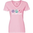 thumbnail image 3 of Inktastic Eat Sleep Pilates Women's V-Neck T-Shirt, 3 of 5