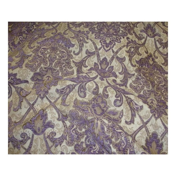 Chenille Damask Upholstery Drapery Fabric by The Yard 55" Wide