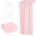 thumbnail image 1 of Camino de mesa de Gasa Unique Bargains 2 Paquete 28 x 120 Pulgadas Rosa, 1 of 6