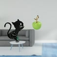 thumbnail image 2 of Reloj de pared,Reloj de pared con diseño de gato para guardería,sala de juegos y interior,Estatua,Escultura de fruta artificial,estatua y artesanía,Colección de figuras de cerámica para, 2 of 8