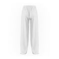 thumbnail image 4 of DYMADE Mens Beach Casual Trousers Elastic Waist Breathable Soft Pockets Casual Pant, 4 of 4