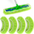 thumbnail image 1 of POINTERTECK X-Large Dust Mop Refill for  Sweeper XL Mop - 4 Pack Washable & Reusable  Microfiber Mop Pad Refills for Wet & Dry Hard-Floor Cleaning, 1 of 16